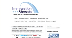 Desktop Screenshot of immigrationsarasota.com